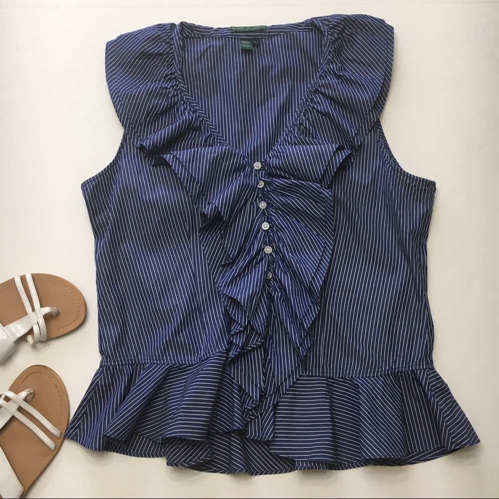 Lauren Jeans Ralph Lauren Sleeveless, Striped